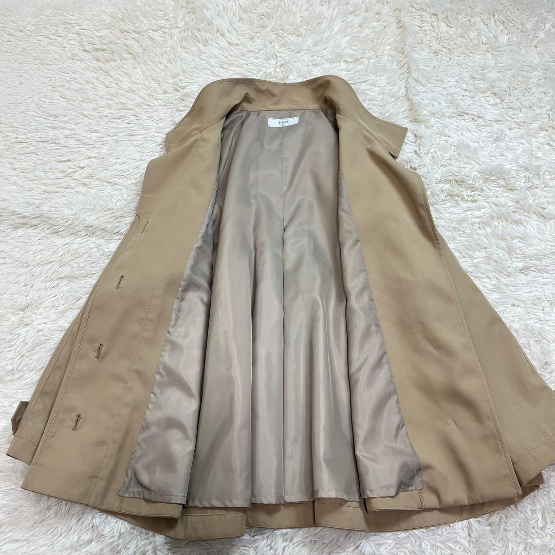 極美品 SLOBE IENA 25SS 撥水テントラインコート ショートコート