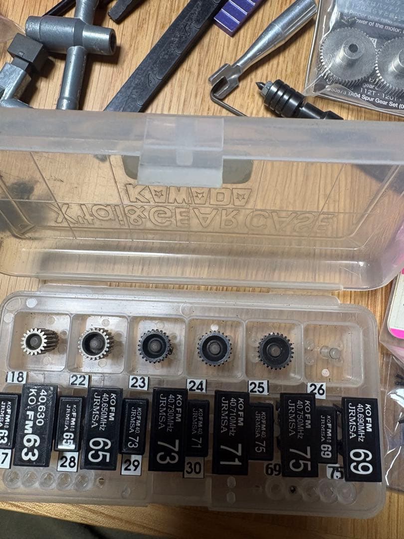 RCカー用パーツセット（モーター、ギア、スプリングなどetc）