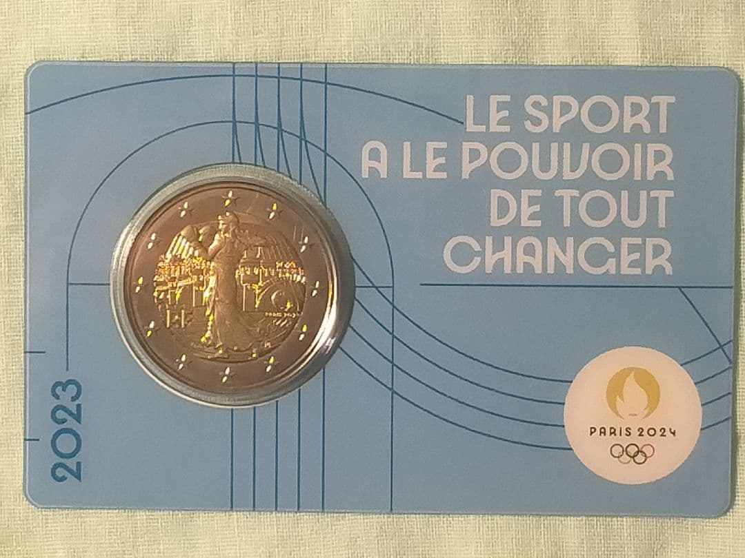 ♥♥。「フランス・パリ2024 オリンピック 記念」。
