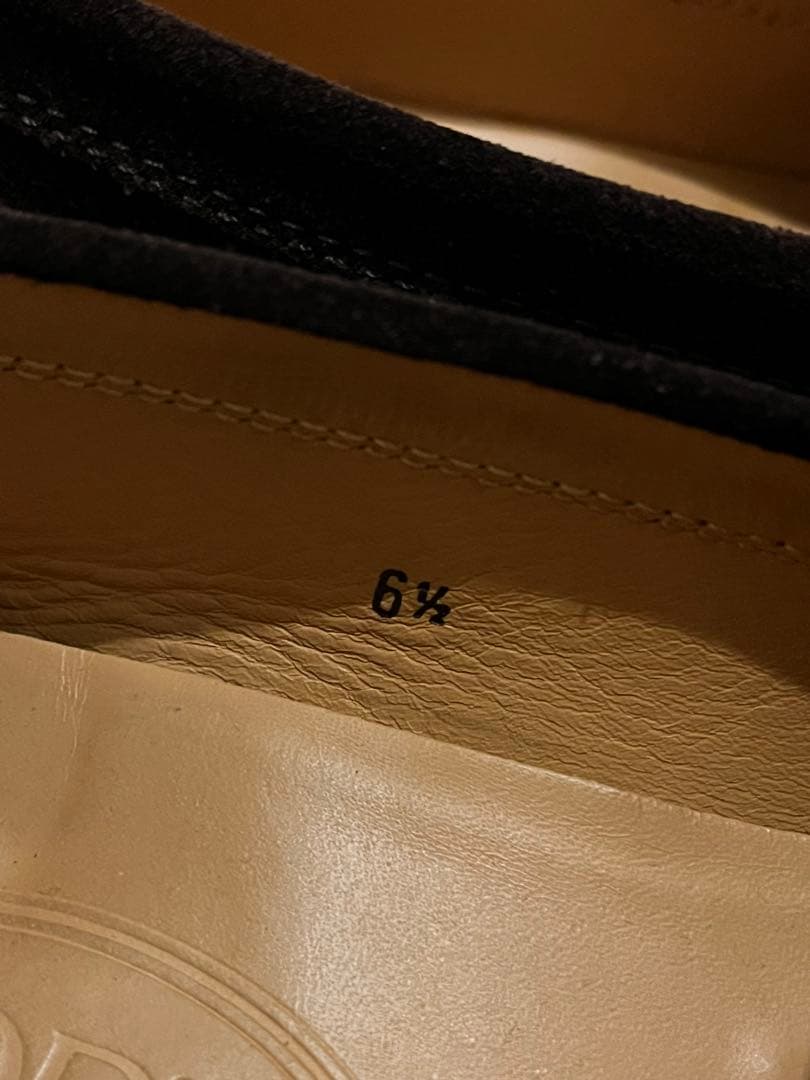 TOD'S トッズ レザー モカシン ローファー ブラウン 6 1/2 美品
