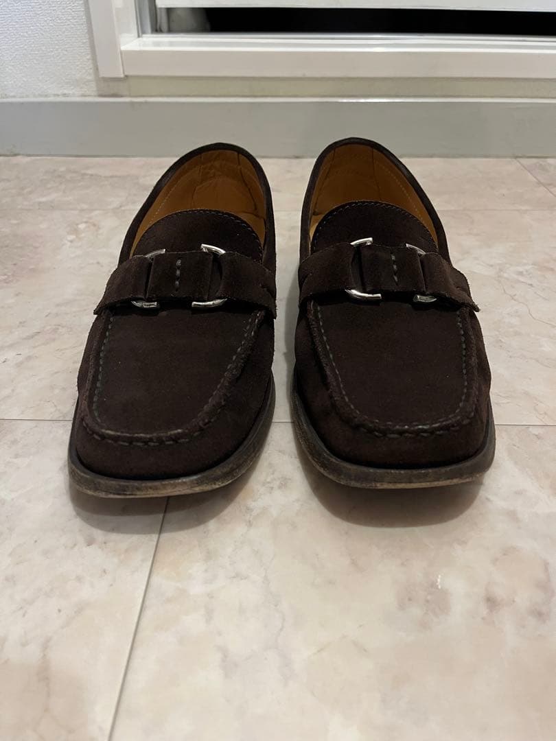 TOD'S トッズ レザー モカシン ローファー ブラウン 6 1/2 美品