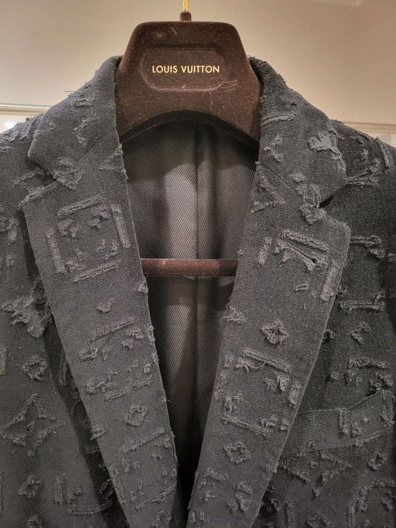 Louis Vuitton ダークグレー テーラードジャケット