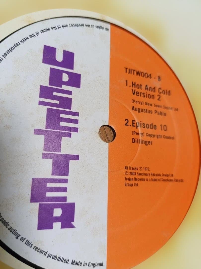 洋楽 12inch Junior Byles Augustus Pablo Fever