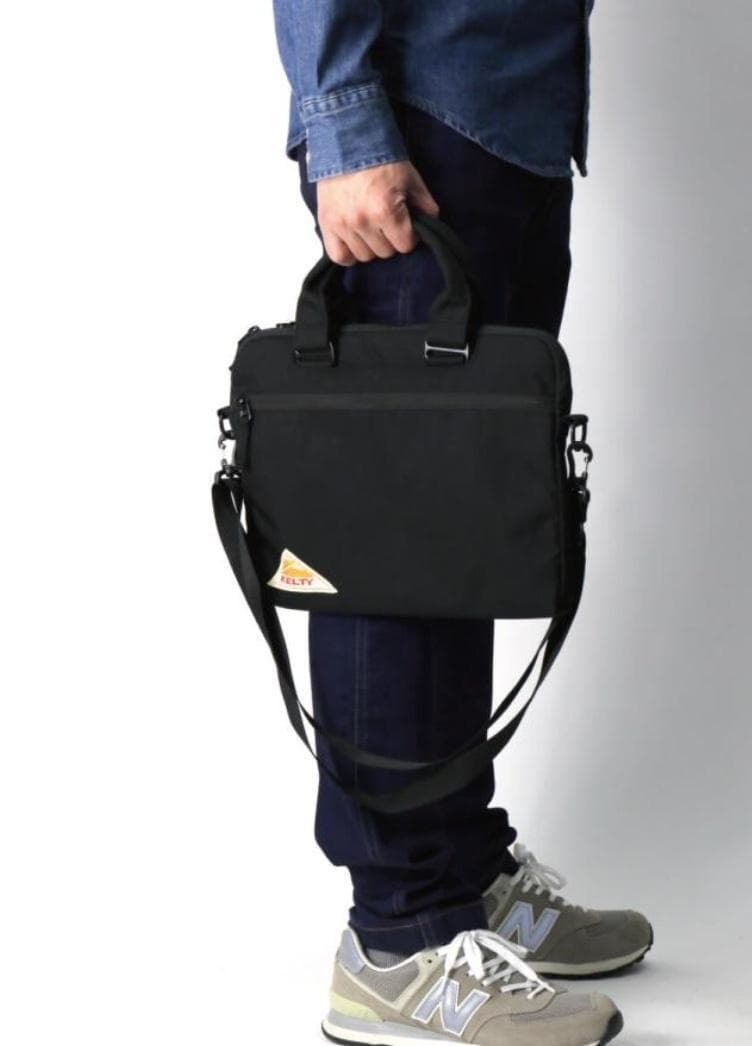 未使用 KELTYケルティ 2WAY PC ブリーフケース ショルダー Sage