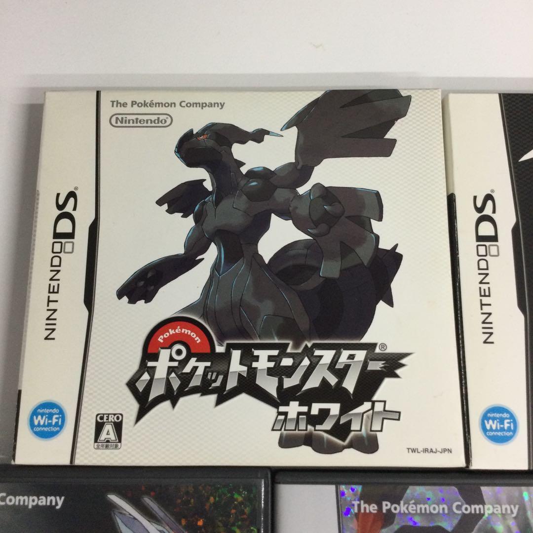 【KW】ポケットモンスター　Nintendo DS　ソフト　5点まとめ