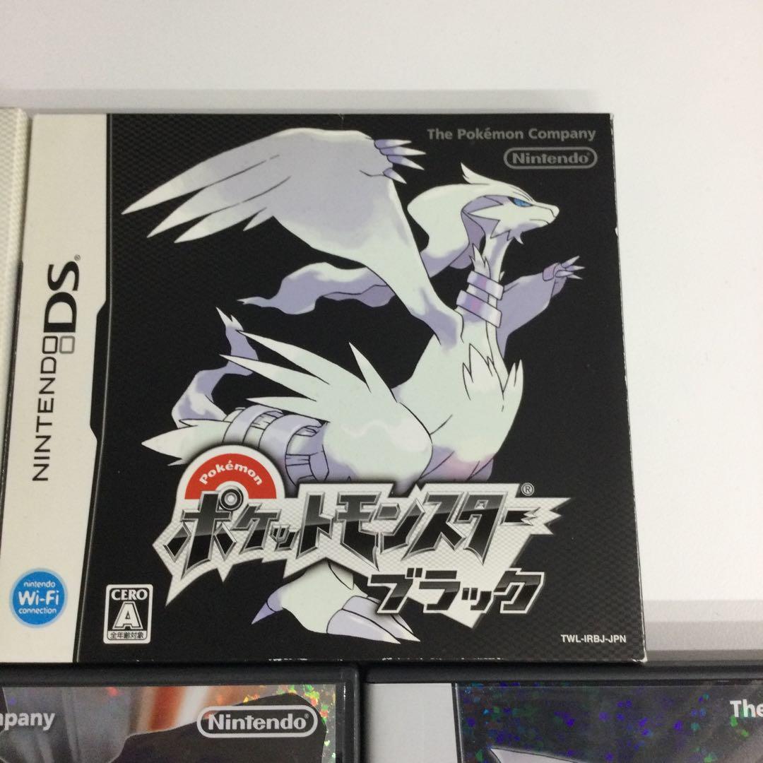 【KW】ポケットモンスター　Nintendo DS　ソフト　5点まとめ