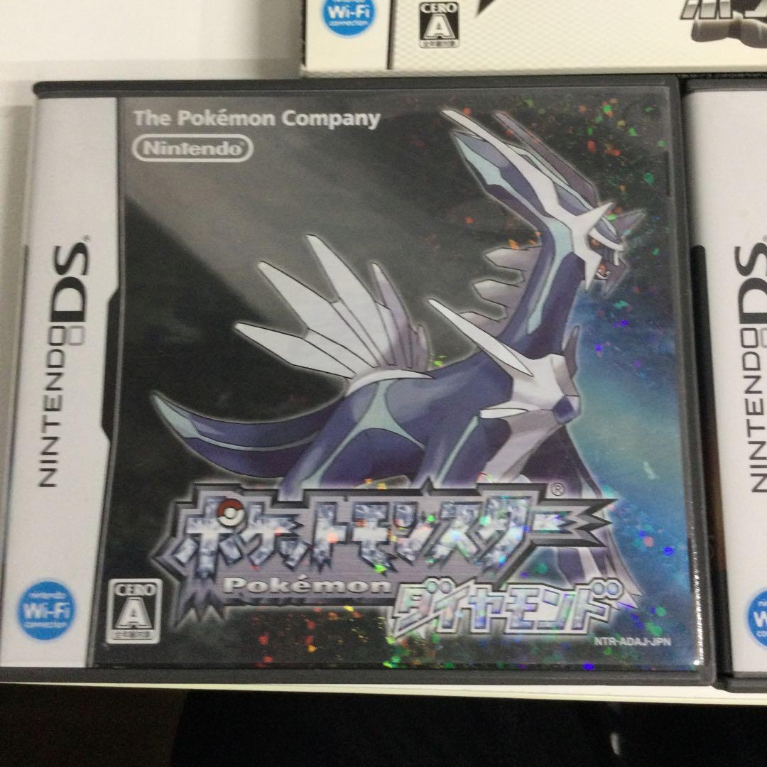 【KW】ポケットモンスター　Nintendo DS　ソフト　5点まとめ