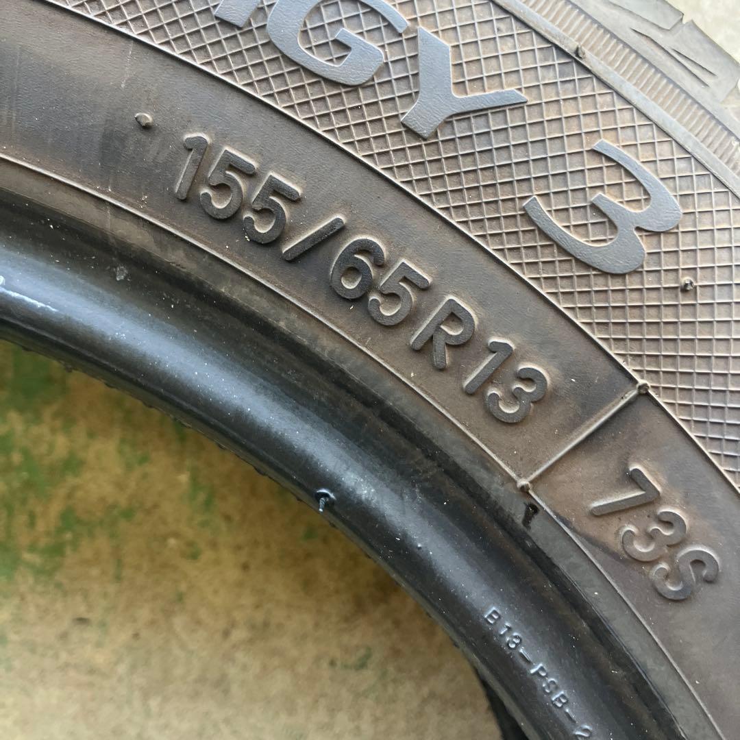 155/65R13 4本セット トーヨー NANOENERGY3バリ山軽四