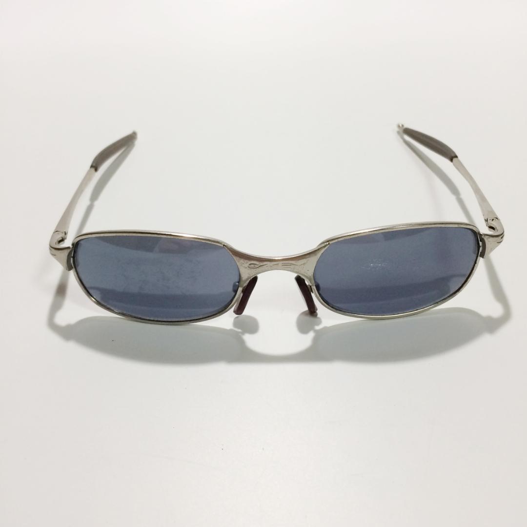 OAKLEY オークリー ワイヤーフレーム サングラス メタル シルバー