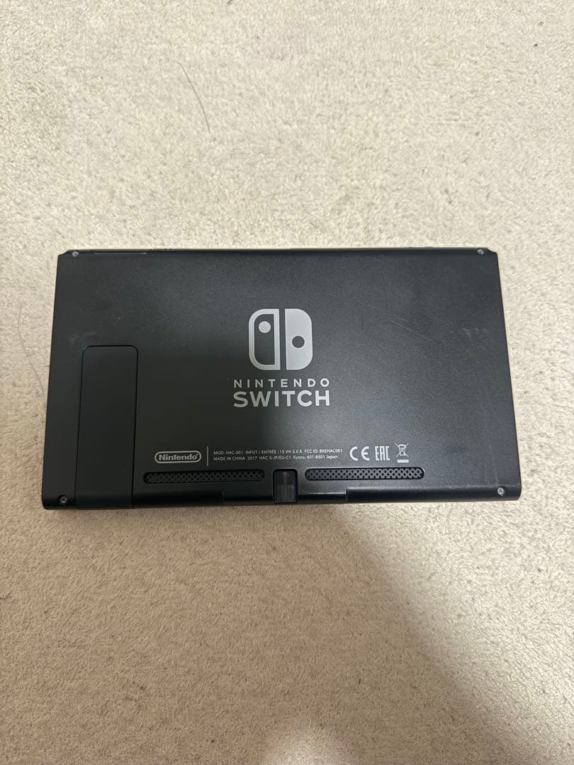 ニンテンドSwitch 初期液晶の焼け今日まで7000円