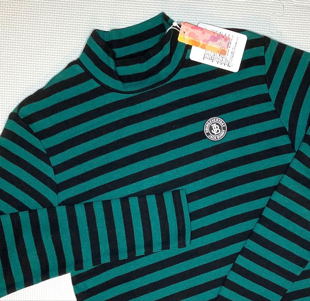 Jack Bunny!! スムースボーダーモックネック（GREEN／4）