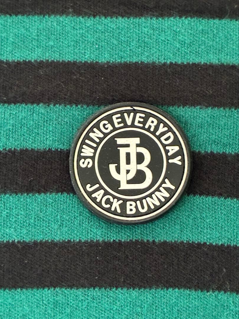 Jack Bunny!! スムースボーダーモックネック（GREEN／4）