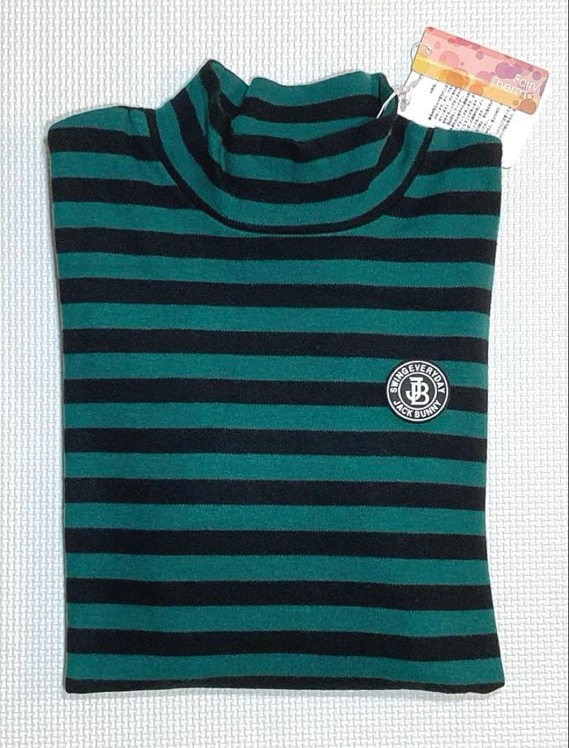 Jack Bunny!! スムースボーダーモックネック（GREEN／4）