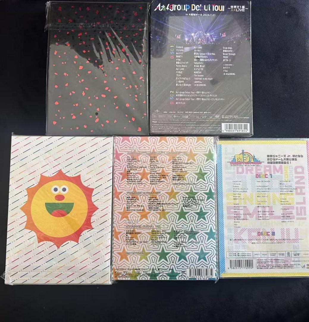 Aぇ!group DVD 5枚セット夢の関西アイランド おてんと魂　関西ジュニア
