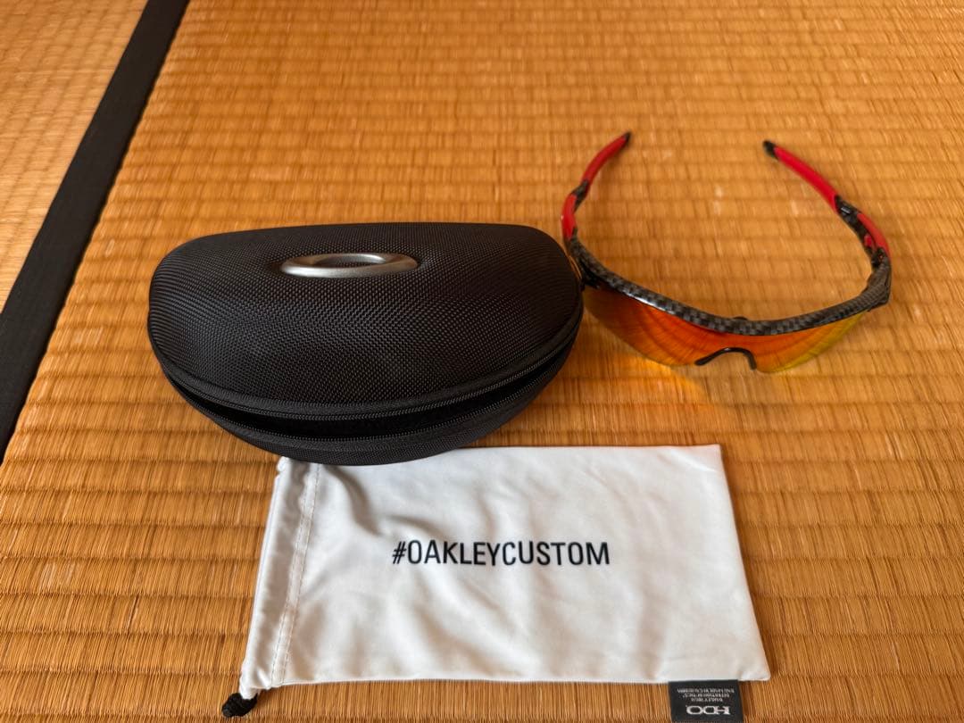 OAKLEY サングラス オレンジ/イエローグラデーション