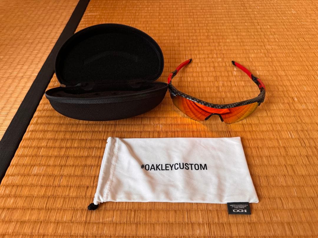 OAKLEY サングラス オレンジ/イエローグラデーション