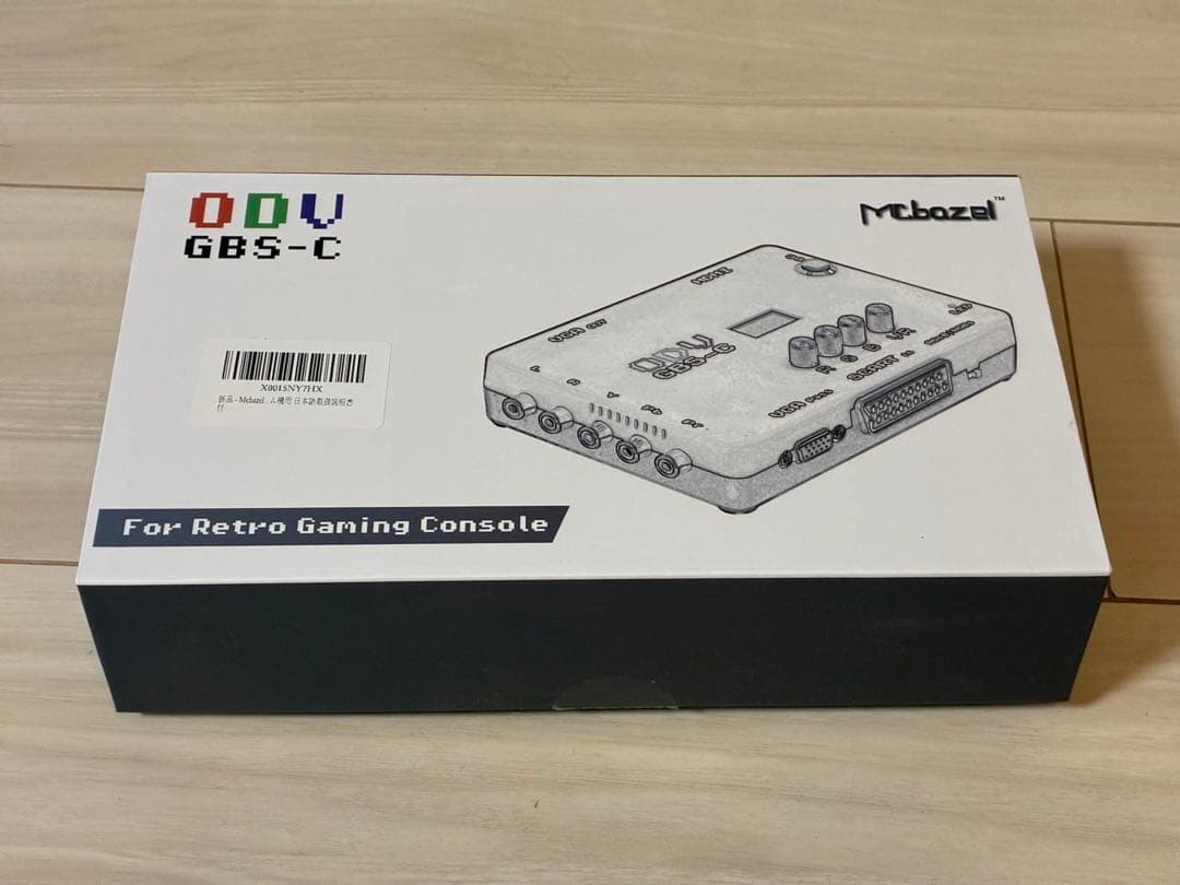 【美品】ODV GBS-C アップスケーラー MSXRGB SCARTケーブル付