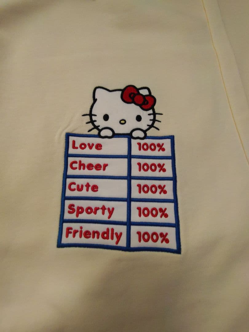 最終値下げ ハローキティ　アップリケスエットパンツ