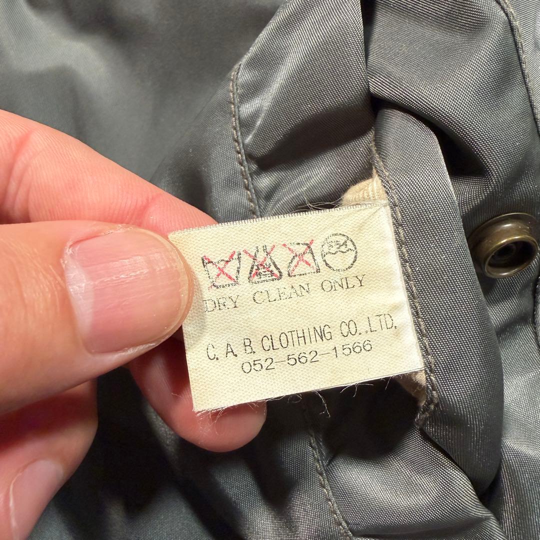 メ*号様 CAB CLOTHING MA-1 XLサイズ　カーキ　フライトジャケ