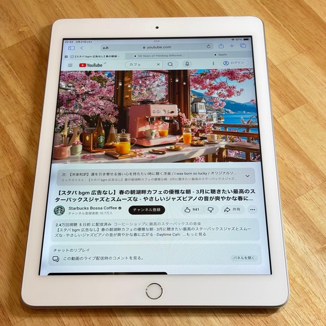 iPad 第6世代 32GB SIMフリー バッテリー最大量95%