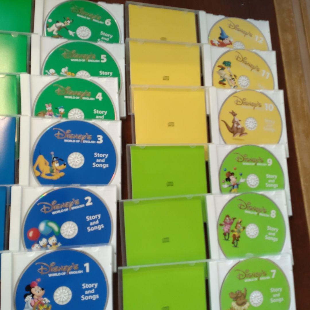 ディズニー英語システム　DVD、CD、絵本　（DVD3.4.5巻無し）