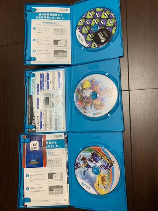 Nintendo Wii U プレミアムセット KURO ＋ソフト3本セット
