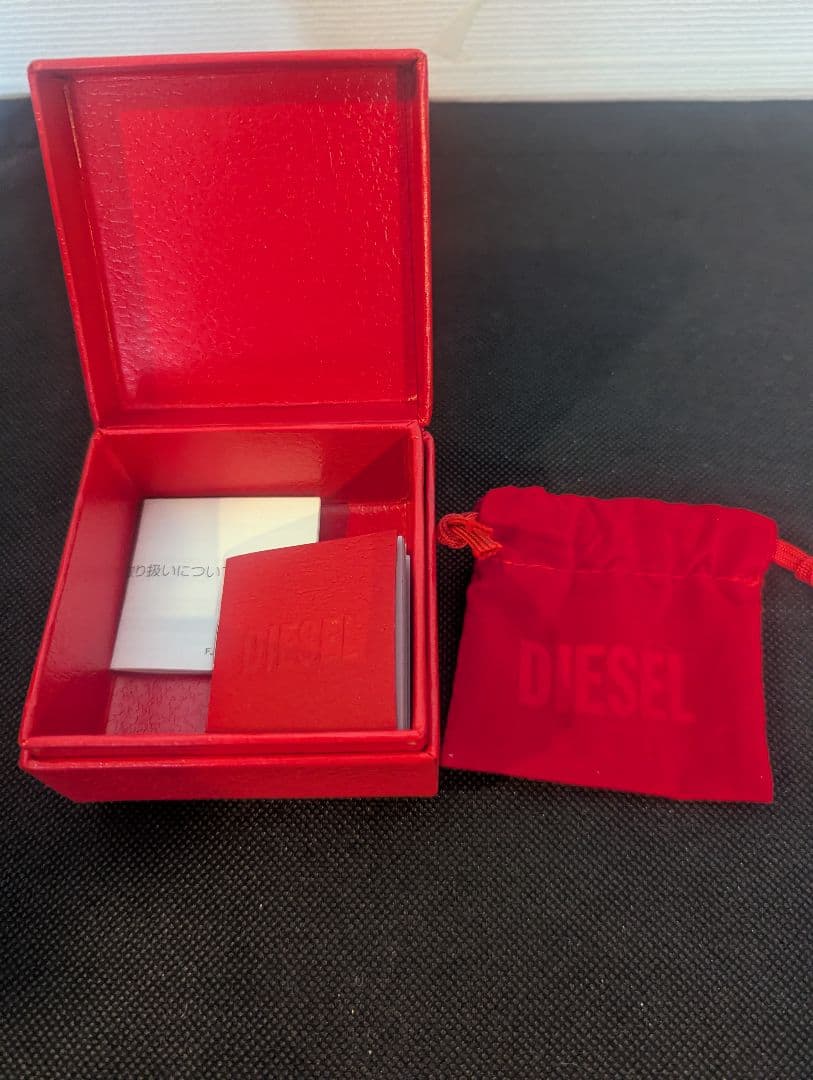 DIESEL グレン期現行モデル未使用美品 スターリングシルバーネックレス