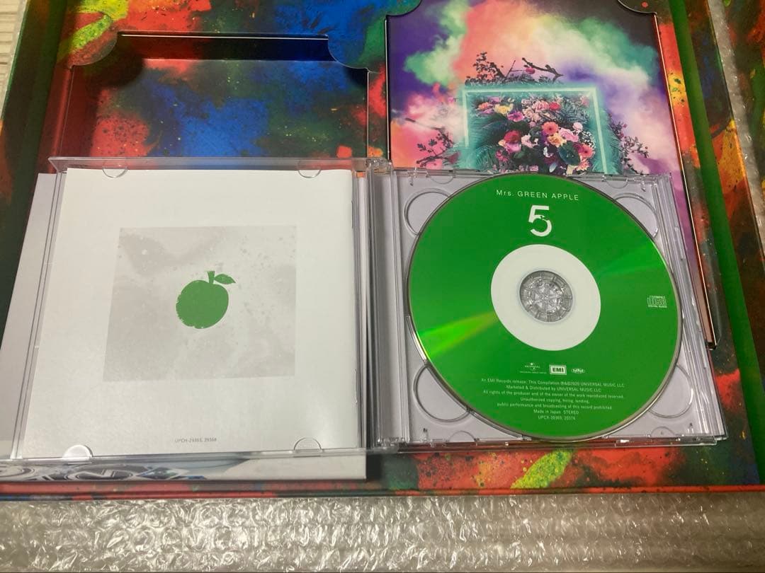 Mrs. GREEN APPLE 【完全生産限定BOX】 『5』 初回限定盤