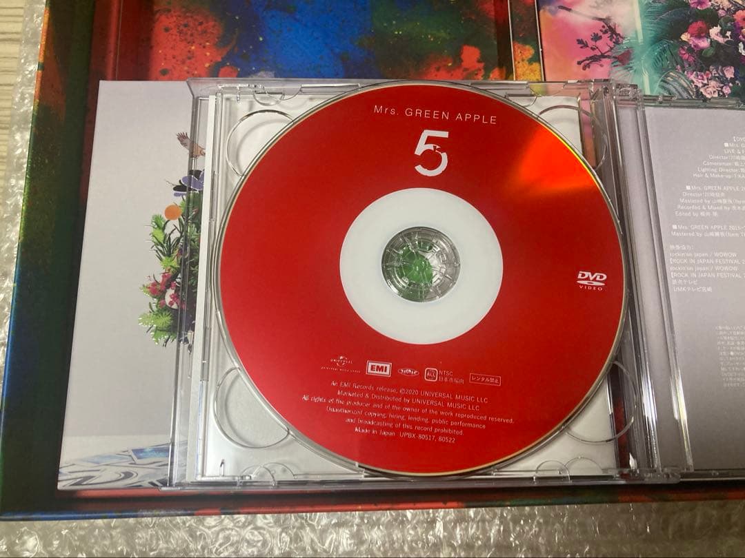 Mrs. GREEN APPLE 【完全生産限定BOX】 『5』 初回限定盤