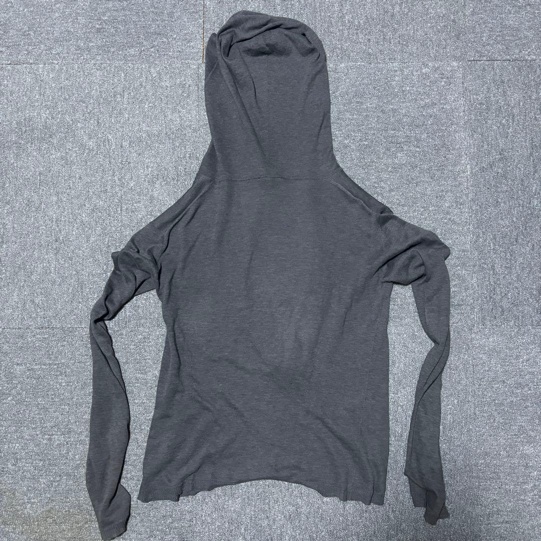 ANN DEMEULEMEESTER 本人期 アーカイブ フードニット
