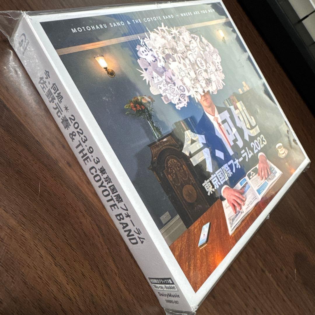 美品！佐野元春&THE COYOTE BAND/ライブ「今,何処」Blu-ray