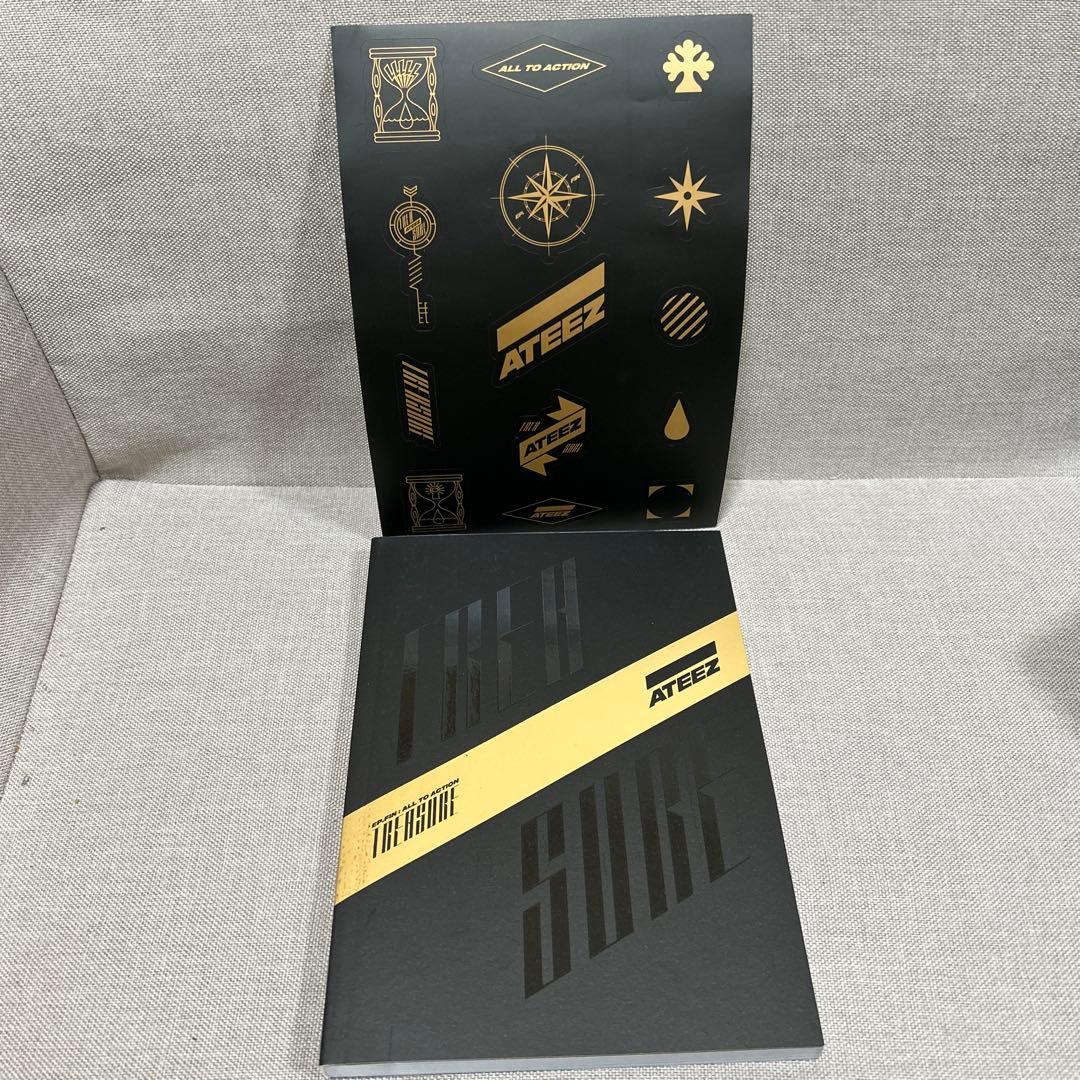 ATEEZ TREASURE ALL TO ACTION ホンジュン 直筆サイン