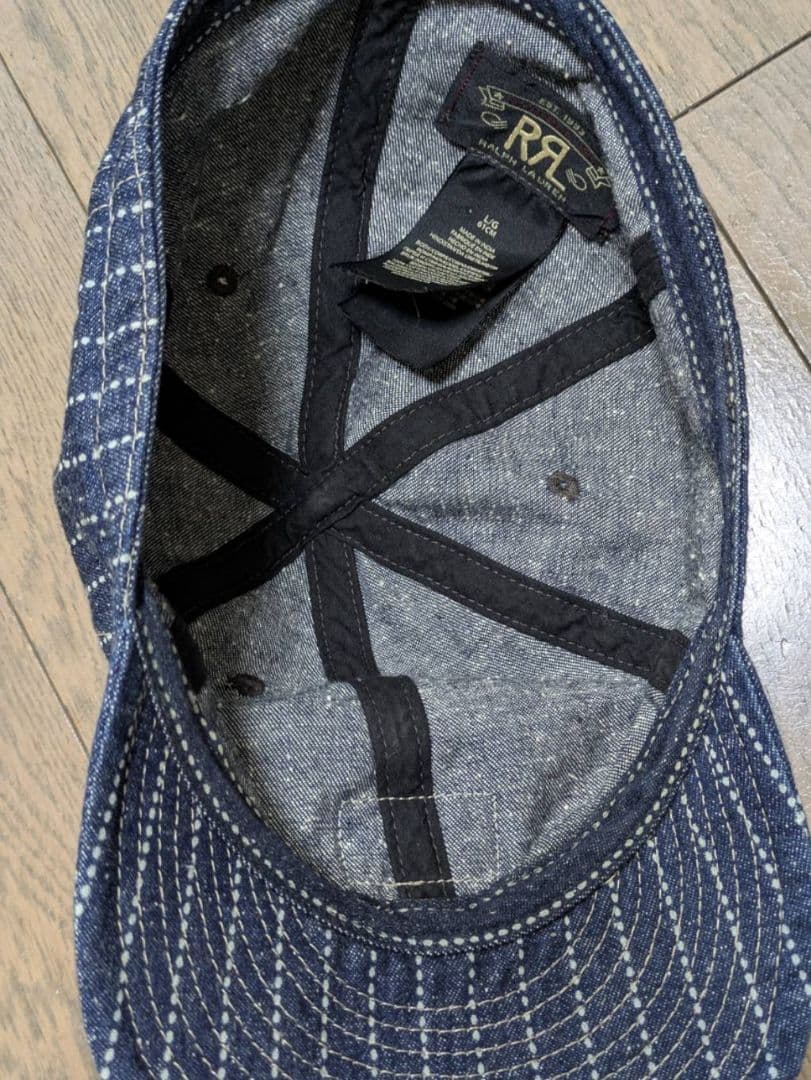 RRL ダブルアールエル ウォバッシュ ワークキャップ Lサイズ ラルフローレン