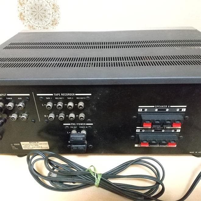 SONY TA-3650 (2) プリ・メインアンプ　動作確認品　中古品