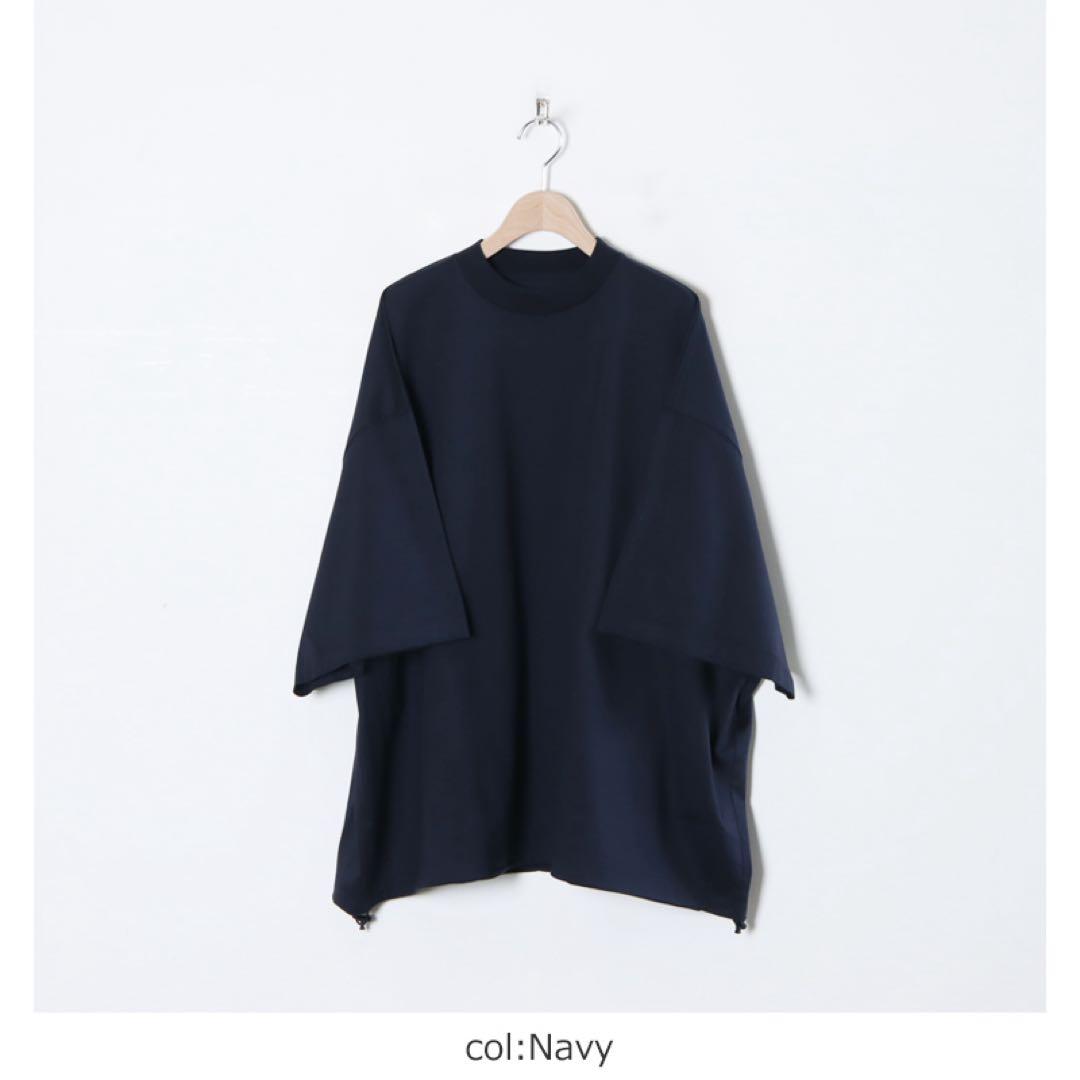 【ネイビー】is-ness BALLOON SHORT SLEEVE