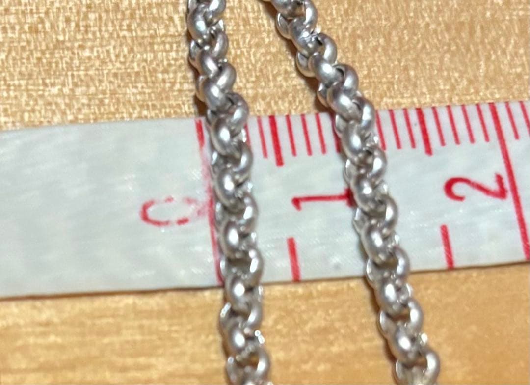 太Silverネックレスチェーン