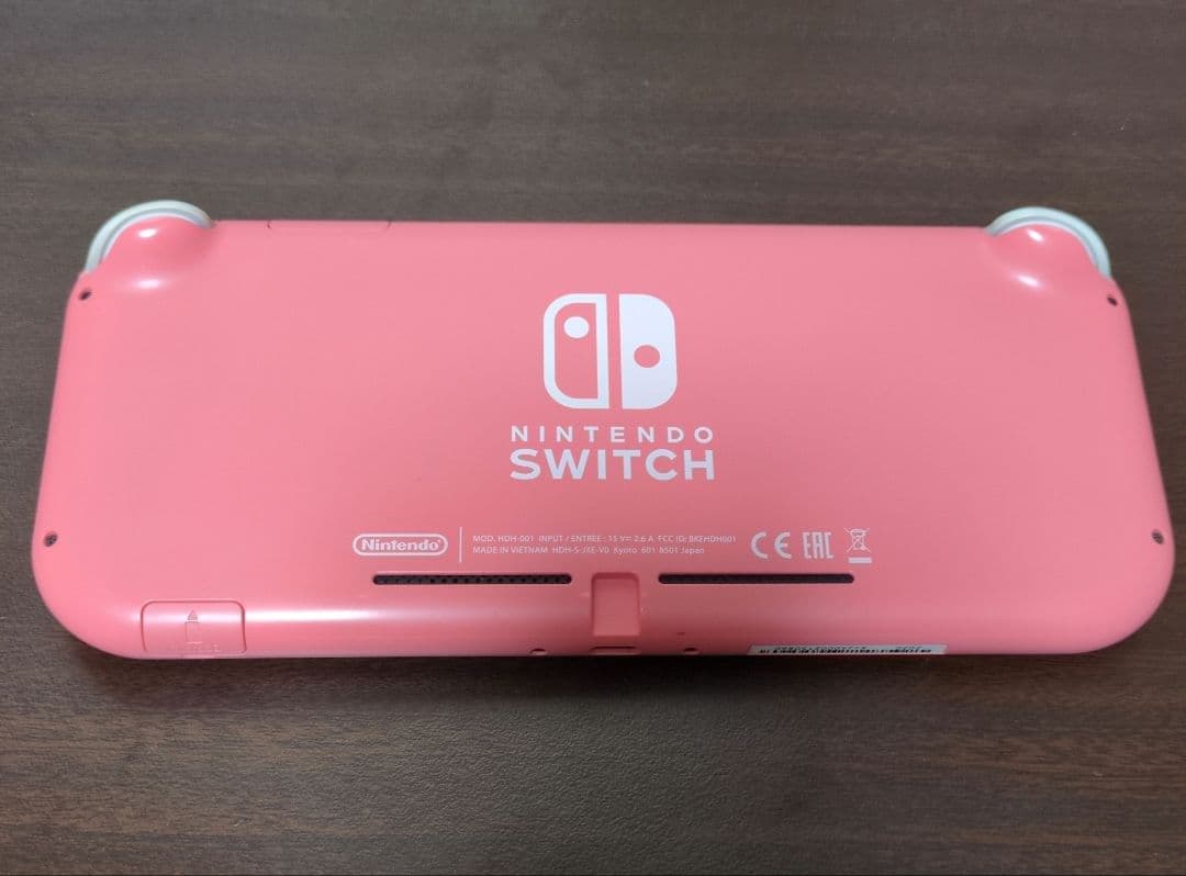 Nintendo Switch Lite　コーラル　本体　充電器付き