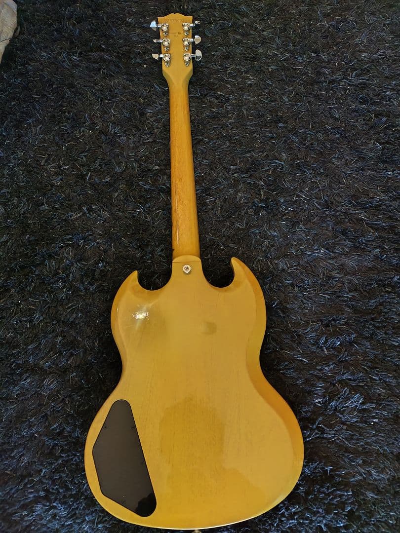 ギター gibson sg standard tv yellow