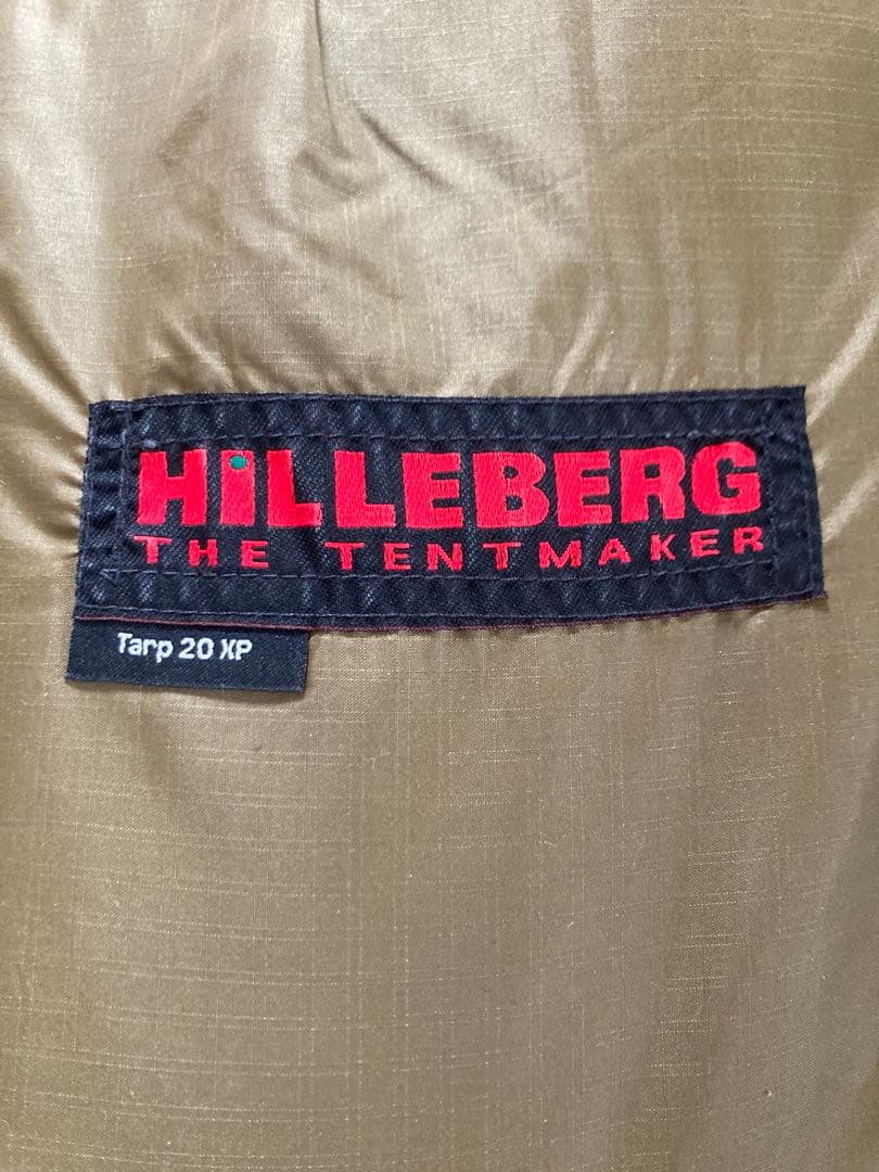 HILLEBERG Tarp 20 XP ヒルバーグ サンド 美品