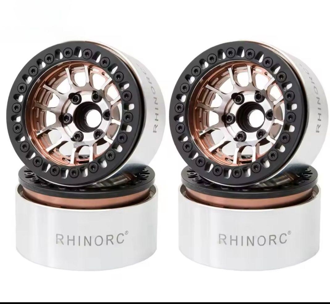 【未使用に近い】1/10 RCクローラー用 1.9インチ タイヤ&ホイール