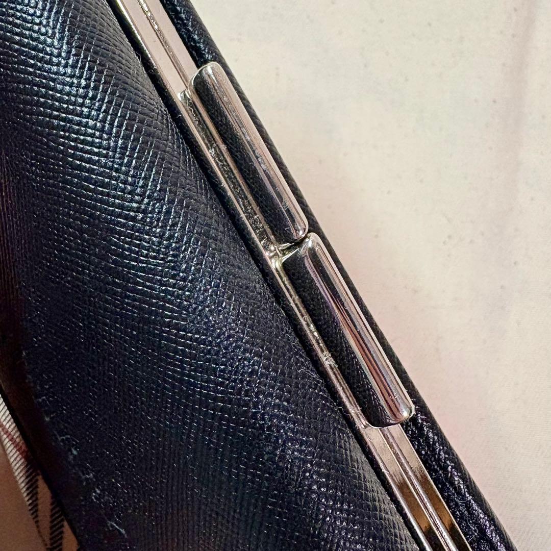 バーバリー BURBERRY チェック柄 二つ折り財布