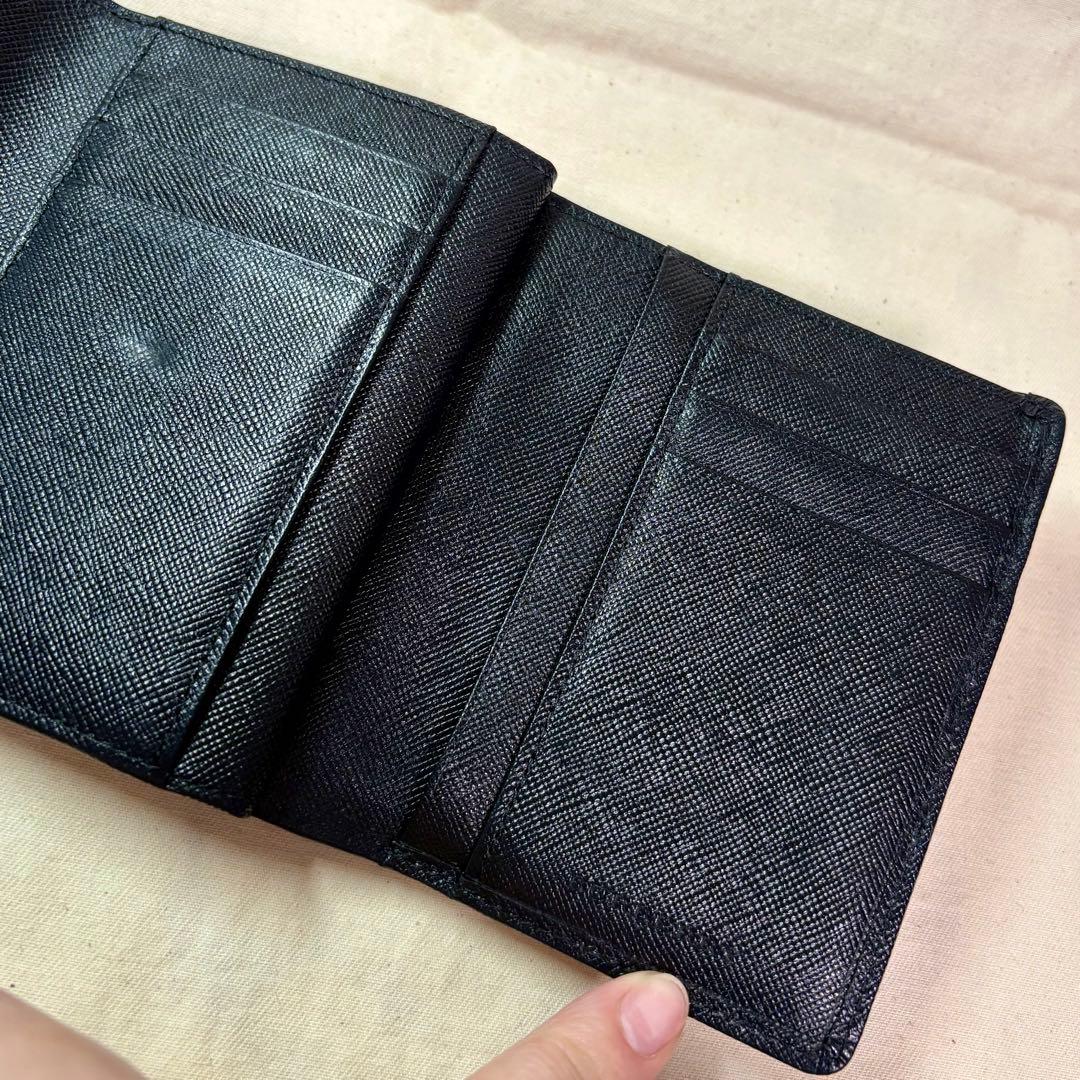 バーバリー BURBERRY チェック柄 二つ折り財布