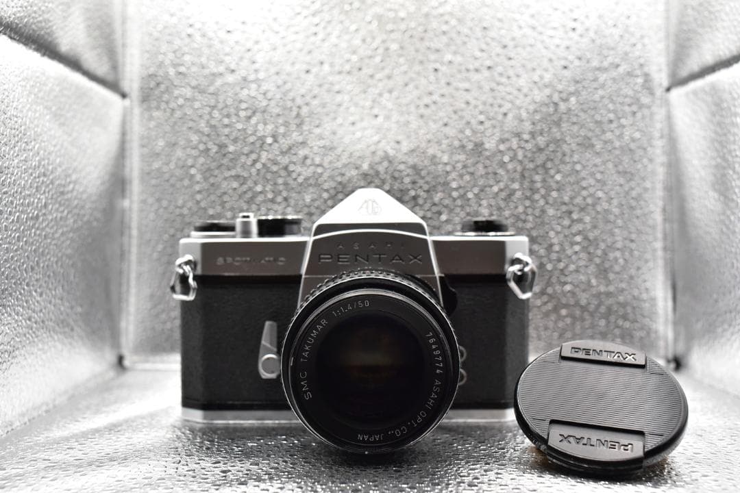 Pentax SPOTMATIC一眼レフSMC TAKUMAR　50ｍｍF1.4