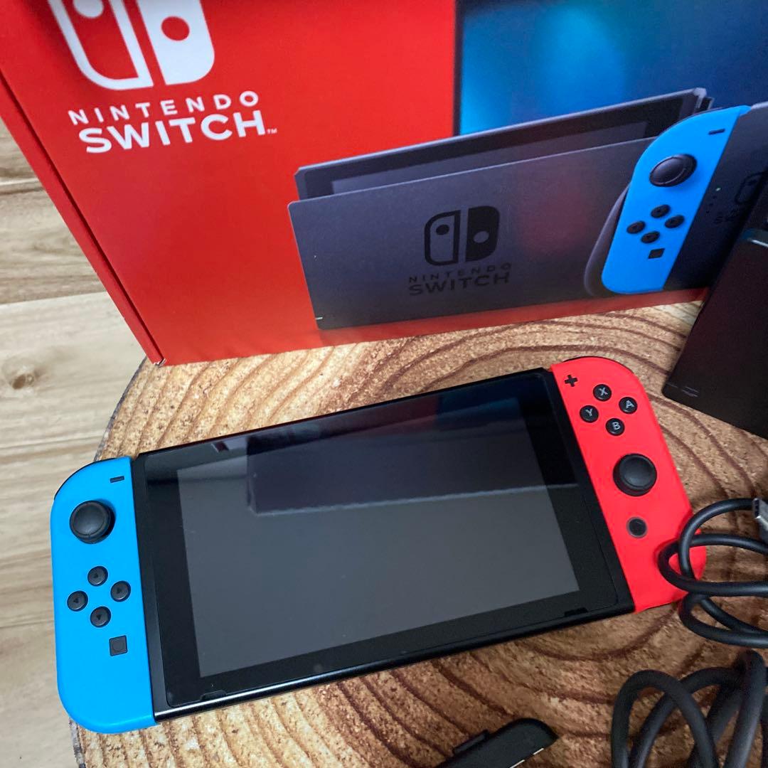 Nintendo Switch ニンテンドースイッチ本体　ネオン ③
