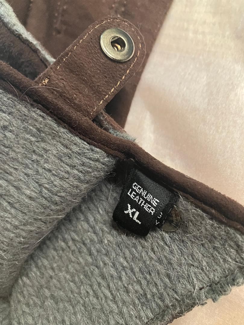 Ermenegildo Zegna スエード グローブ XL ブラウン