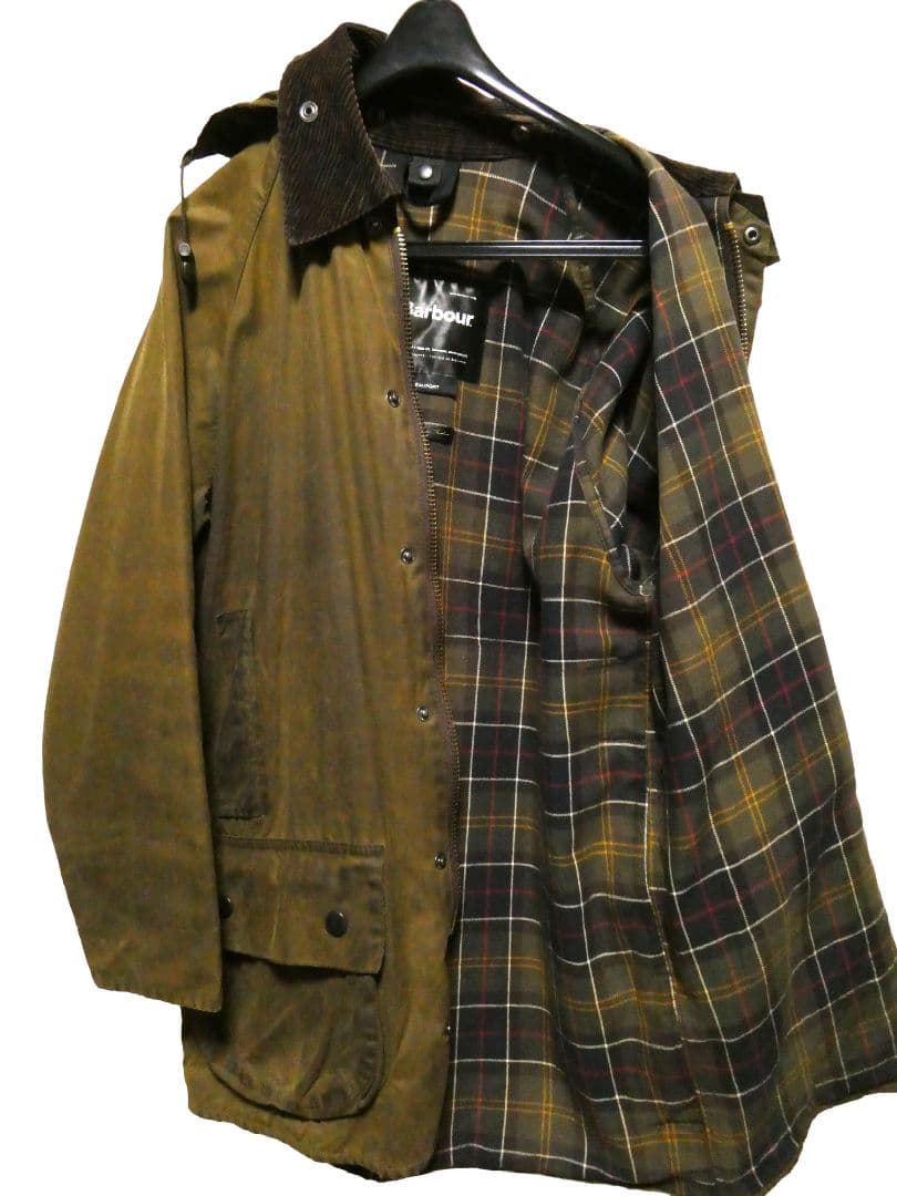 3ワラントタグ！英国製！バブアーbarbourクラシックビューフォート40