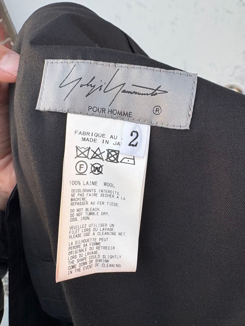 Yohji Yamamoto POUR HOMME 22aw 龍抜染セットアップ