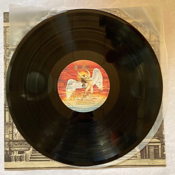 【LP】LED ZEPPELIN フィジカル・グラフィティ　ポスター無し