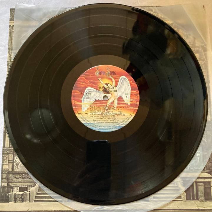 【LP】LED ZEPPELIN フィジカル・グラフィティ　ポスター無し
