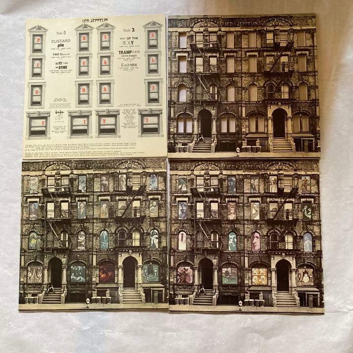 【LP】LED ZEPPELIN フィジカル・グラフィティ　ポスター無し
